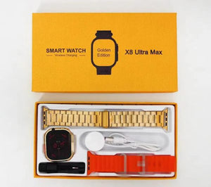 X8 Ultra Max Smart Watch Golden Edition